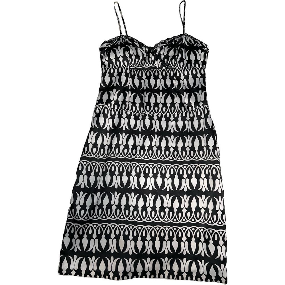 Nicole by Nicole Miller Black and White print dress size 12